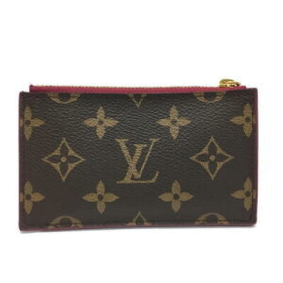 Louis Vuitton Carte Canvas Monogram Porte Card Case Zip - Picture 1 of 7